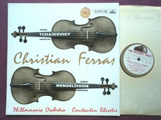 Asd 278,  G/c Uk Orig.  Tchaikovsky,  Mendelssohn: Violin Conc.  Ferras,  Silvestri,  Nm