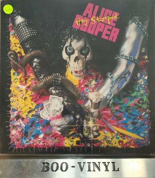 Vinyl Record Album Alice Cooper Hey Stoopid Lp A1 - B1 Vg,  Con