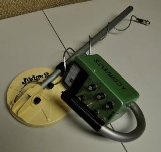 Vintage Compass Judge 2 Metal Detector