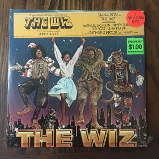 The Wiz (lp) Diana Ross & Michael Jackson (motown) 