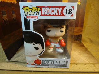 Funko Pop Movies Rocky Balboa 18 - Vaulted/retired - S&h Usa