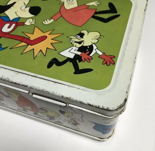 1974 Underdog lunch box,  lunch pail W/ wire thermos holder.  HOLY GRAIL OF BOXES 2