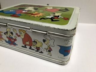 1974 Underdog lunch box,  lunch pail W/ wire thermos holder.  HOLY GRAIL OF BOXES 3