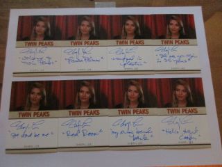 2019 Twin Peaks Archives Sheryl Lee " Laura Palmer " Inscription Autograph
