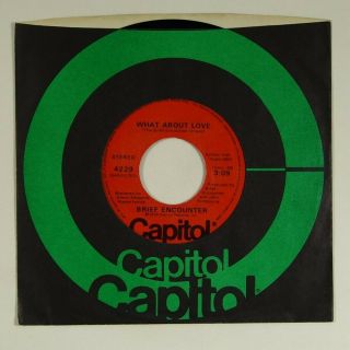 Brief Encounter " What About Love " Modern Soul Funk 45 Capitol Mp3