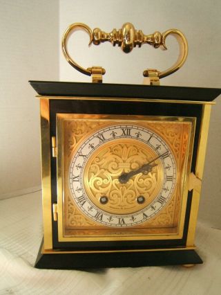 Large Luxor Mantel Bracket Clock Heavy & Well Made