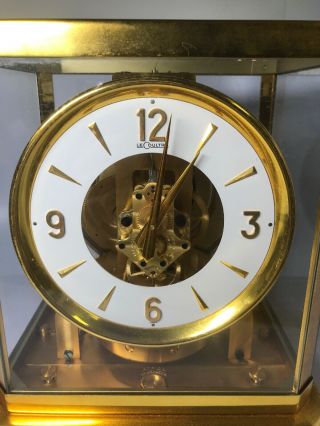Vintage Jaeger LeCoultre Atmos Mantle Clock 70580 2