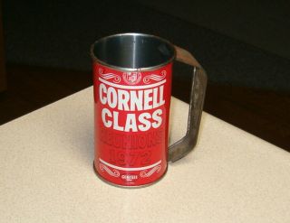 Genesse Beer Cornell University 1972 Class Reunion Drinking Cup Rochester,  Ny.
