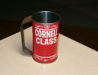 GENESSE BEER CORNELL UNIVERSITY 1972 CLASS REUNION DRINKING CUP ROCHESTER,  NY. 3