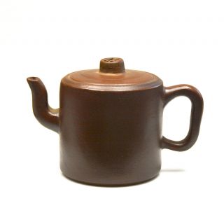 Vintage Large Chinese Purple Clay Yixing Zisha Ceramic Teapot