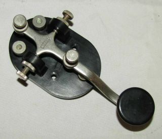 Vintage Speedx Speed X Telegraph Signal Key Morse Code
