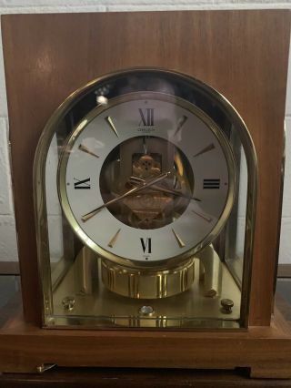 Jaeger Lecoultre Cie Gruen Atmos Cosmos Wood - Case Clock —