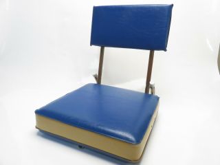Vintage Los Angeles Rams Folding Padded Stadium Seat Chair A01a1218