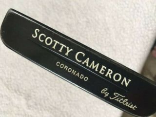 Scotty Cameron Vintage Coronado Black 35 " With Pistolini Grip