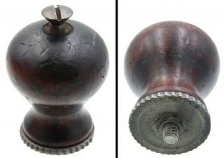 Orig.  Rosewood Front Knob For Stanley No.  62 Low Angle Plane - Mjdtoolparts
