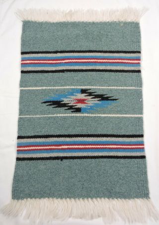 Ortegas Chimayo Mexico Indian Style Wool Hand Woven Table Placemat 19 