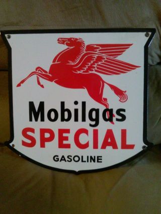 Vintage Gas Oil Advertising Signs Porcelain 12 " ×12 "