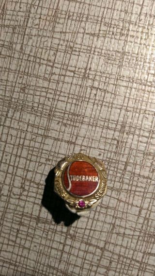 Vintage Studebaker Employee 30 Year Service Award Pin