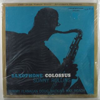 Sonny Rollins Saxophone Colossus Dcc Lp Mono Ltd.  Ed.  Audiophile