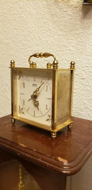 Vintage Linden blackforest wind - up alarm clock (well) 3
