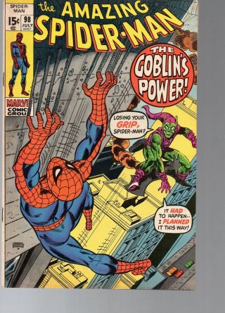 The Spider - Man 98 Green Goblin - Drug Issue