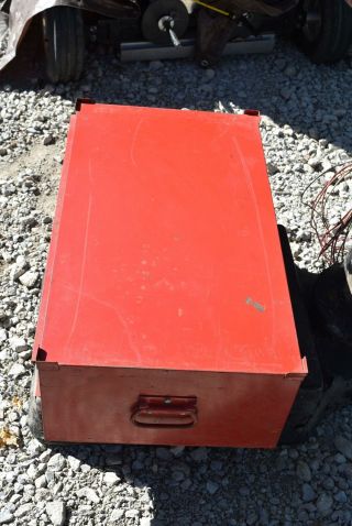 Vintage Snap - On Middle Tool Box 3 Drawer KRA - 429B 1977 No Key Great 2