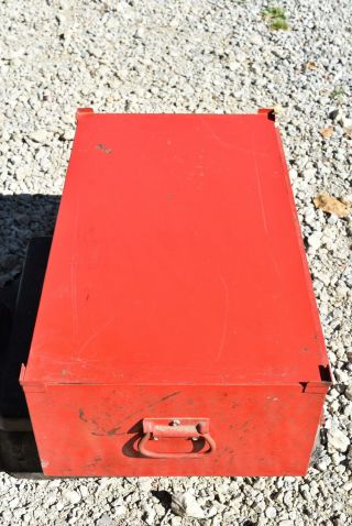 Vintage Snap - On Middle Tool Box 3 Drawer KRA - 429B 1977 No Key Great 3
