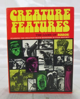 Vintage Creature Features The Game Of Horror - - Complete