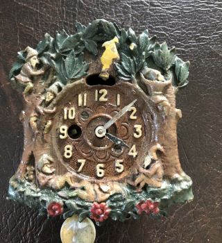 Westclox/keebler Elf Pendulette Novelty Clock 1930’s