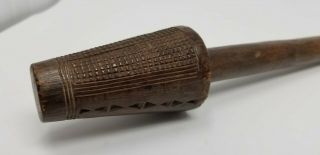 Antique Oceanic South Pacific Tongan Caledonian Carved Wood War Club