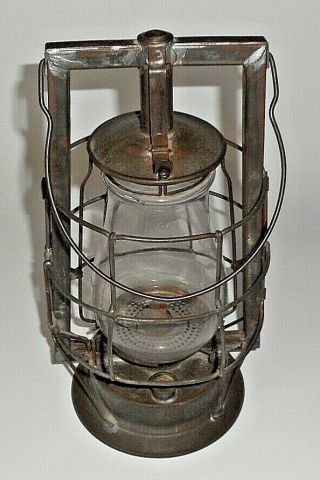 Antique Dietz Mill Lantern York Tin Kerosene Early Lighting Lamp Vintage Old
