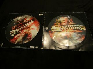 Slipknot Vol.  3 The Subliminal Verses 2 X Lp Picture Discs - Very Rare