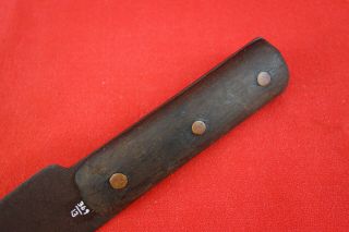 Antique 18th Century French Indian Fur Trade Full Tang Clip Point Knife 3