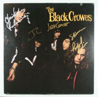 The Black Crowes Shake Your Money Maker Vinyl Press Signed By The Band
