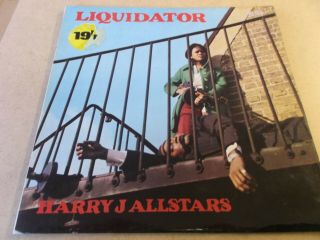 Harry J Allstars,  Liquidator,  Lp On Trojan /harry J Tbl 104,  1970