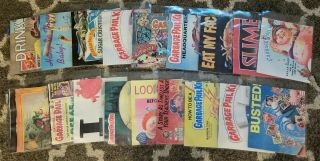 Complete Set Of 18 Posters 1986 Topps Garbage Pail Kids Gpk 12 " X 17 "