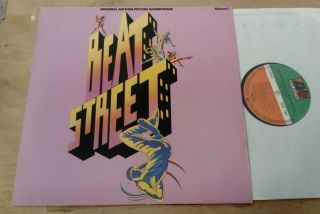 Beat Street Ost Vol 1 1984 Lp.  Nm.  Hip Hop Soundtrack Film.  Atlantic 780 154 - 1
