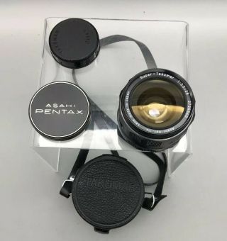 Asahi Pentax - Takumar 1:3.  5 28mm Lens Pentax M42 Mount Vtg - E37