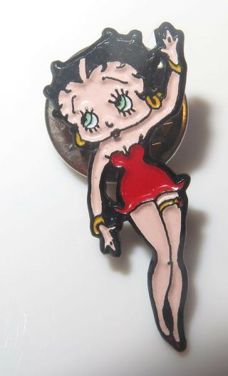 Betty Boop Hat Pin Lapel Pin Tie Tac Famous Cartoon Character 1940s 1950s