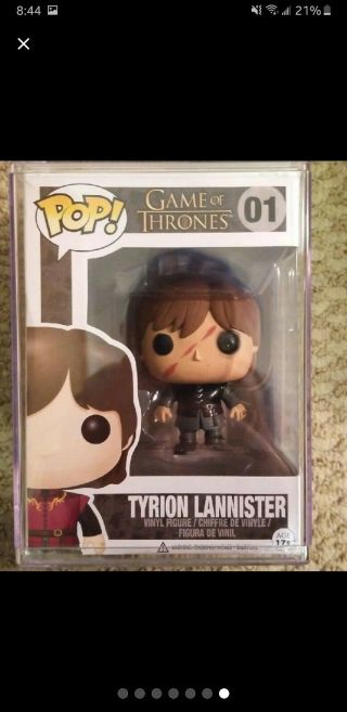 Funko Pop Tyrion Lannister Game Of Thrones Scarred Australian Popcultcha Og Box