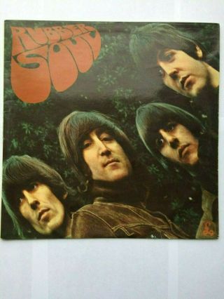 The Beatles Rubber Soul Lp Vinyl 1st Press Loud Cut