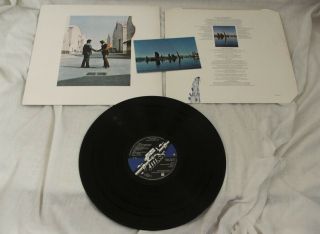 Only Ever Played Once Pink Floyd Wish You Were Here 1st Uk Press A1/b3 Near