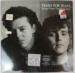 Tears For Fears Songs From The Big Chair Lp 1985 Vinyl Nm/nm 824 300 - 1 M - 1 Synth