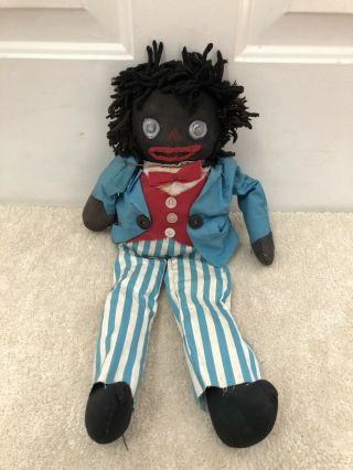 Antique Vintage Johnny Gruelle Raggedy Ann Andy African American Rag Doll