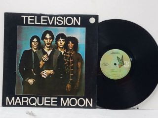 Television Marquee Moon 1977 1st Press Elektra 7e - 1098 Lp Inner Sleeve Ex Vinyl