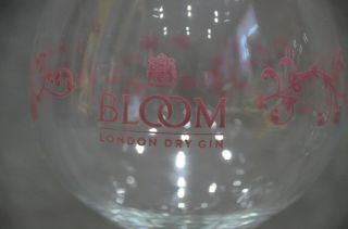 (2) Bloom London Dry Gin Balloon Large Copa Glass Bowl Goblet 2