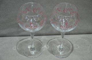(2) Bloom London Dry Gin Balloon Large Copa Glass Bowl Goblet 3