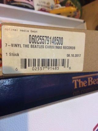 The Beatles Christmas 7” Christmas Box Set.  In Shipper 2017.
