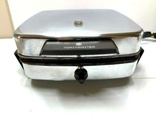 Vintage Chrome Toastmaster Model 269c Waffle Iron Griddle Maker