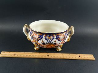 Two Antique English Derby Imari Porcelain Compotes Old Japan Pattern 19th C 2